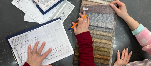 Согласование и утверждение дизайна штор